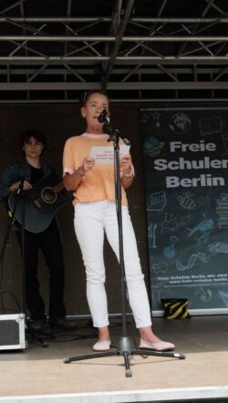 Andrea Bosch, Schulsozialarbeiterin bei Campus Berlin