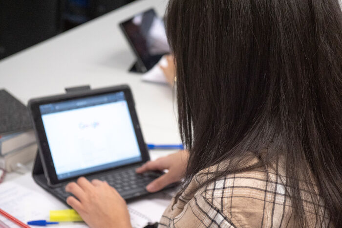 iPads in der gymnasialen Oberstufe bei Campus Berlin