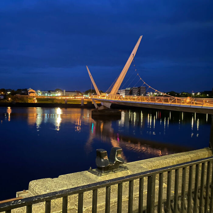 Peace Bridge in Derry