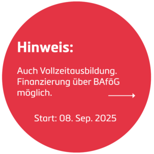 Sticker Hinweis Vollzeit 8. Sep 2025